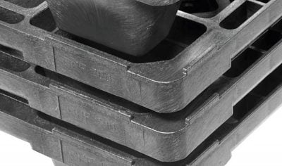 how are plastic pallets made