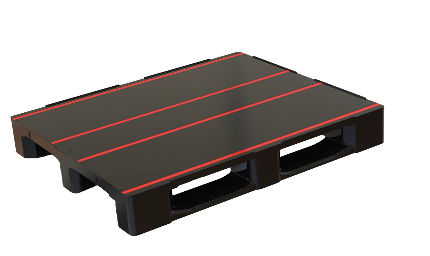 48 x 40 3 Runner Heavy Duty Logistics Pallet